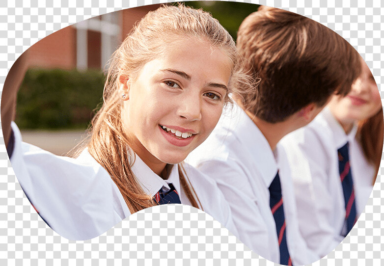 Teenagers Portrait Outside School Uniform  HD Png DownloadTransparent PNG