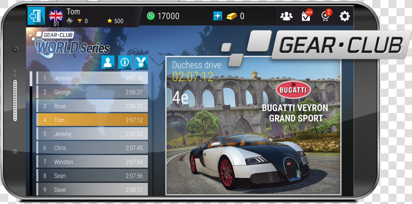 Gameon Gearclub Casestudy 0720   Racing Game Backend  HD Png DownloadTransparent PNG