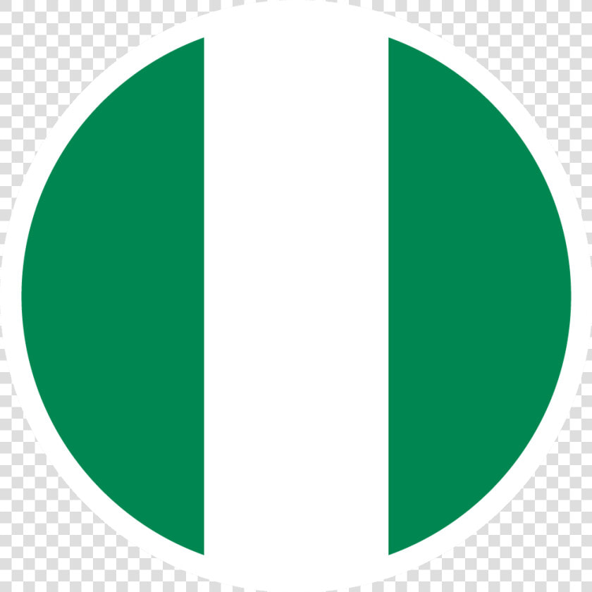 Flag Clipart Green   Nigeria Flag Round Png  Transparent PngTransparent PNG