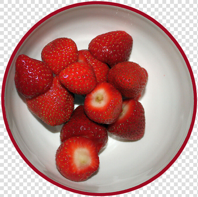 Transparent Bowl Of Strawberries Png   Strawberry In Bowl Png  Png DownloadTransparent PNG