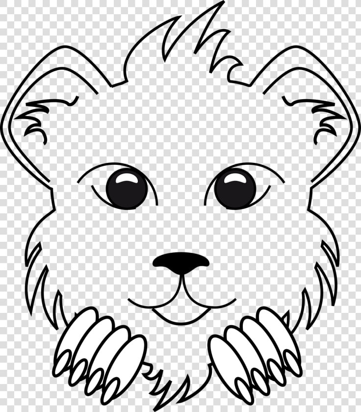 Bear Clip Art Whiskers Vector Graphics Silhouette   Bear Outline Vector Png  Transparent PngTransparent PNG