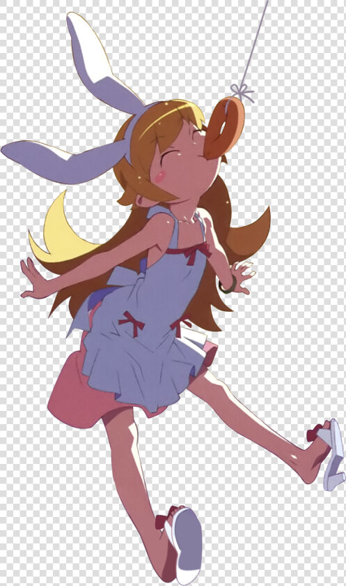 Transparent Hitagi Senjougahara Png   Transparent Shinobu Oshino  Png DownloadTransparent PNG