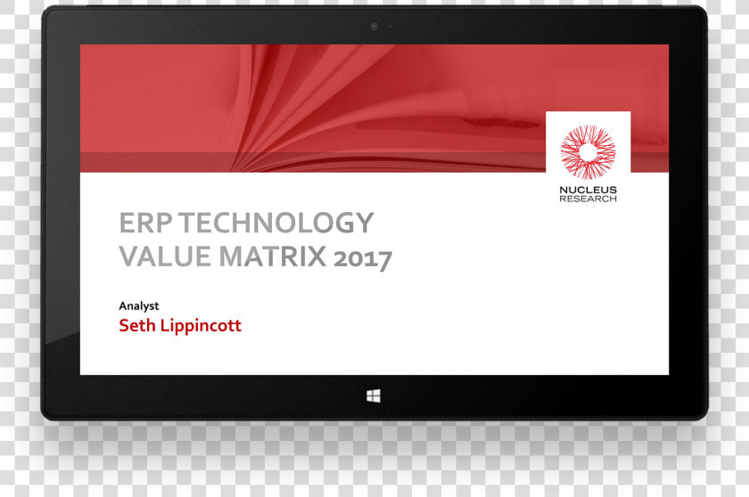 Erp Technology Value Matrix  HD Png DownloadTransparent PNG