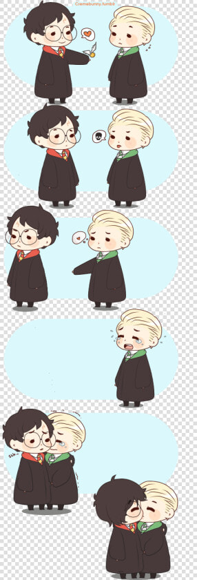 Fanart Harry Potter And Draco Malfoy  HD Png DownloadTransparent PNG