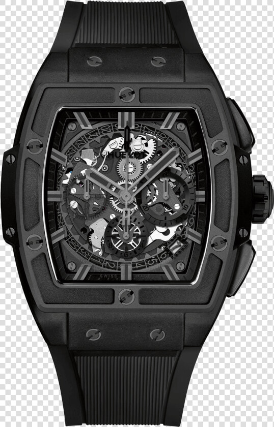 Montre Hublot Spirit Of Big Bang   Hublot Spirit Of Big Bang All Black 42mm  HD Png DownloadTransparent PNG