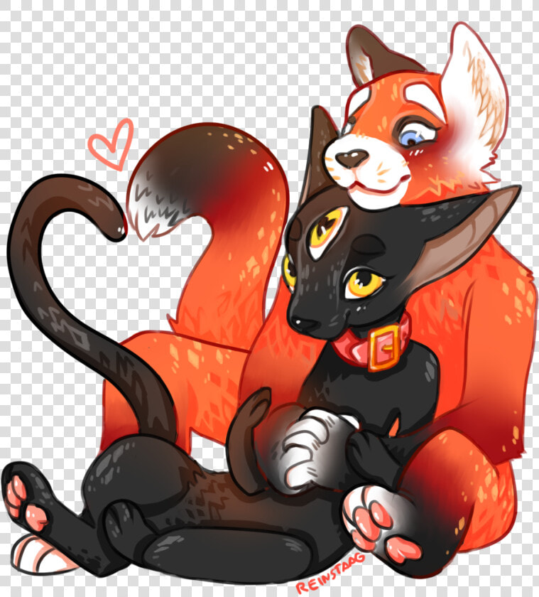 Furry Couple By Reinstaag   Cute Furry Couple Gay  HD Png DownloadTransparent PNG