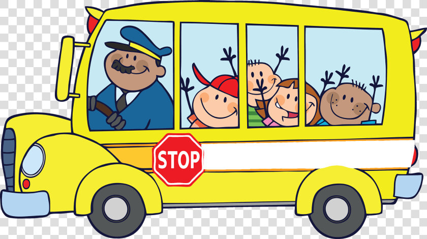 Transparent Road Trip Clipart   School Bus Clipart Png  Png DownloadTransparent PNG