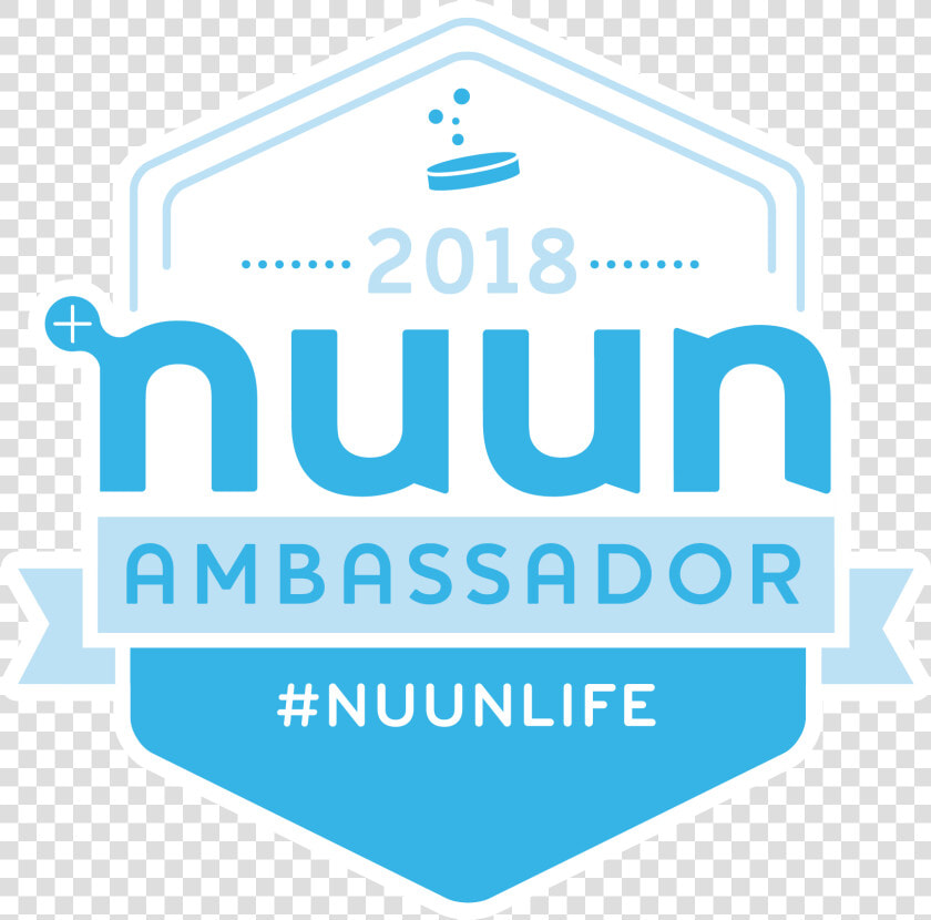 Image   Nuun Ambassador 2018 Logo  HD Png DownloadTransparent PNG