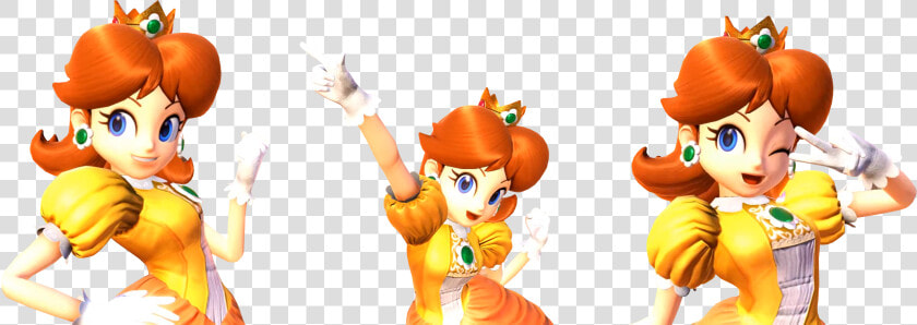 Daisy S Victory Poses From Super Smash Bros Ultimate   Smash Bros Ultimate Daisy  HD Png DownloadTransparent PNG