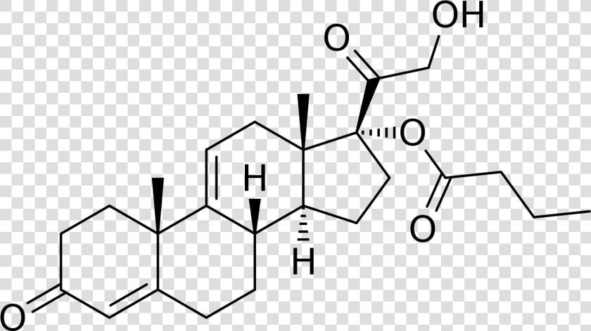 Prednisolone Structure  HD Png DownloadTransparent PNG