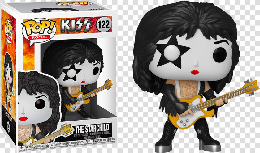 Funko Pop Kiss Starchild  HD Png DownloadTransparent PNG