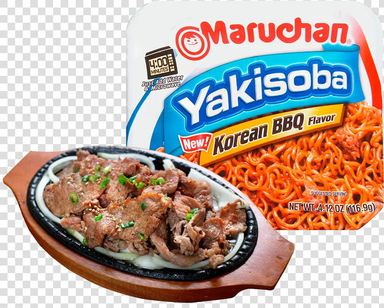 Maruchan Yakisoba Korean Bbq  HD Png DownloadTransparent PNG