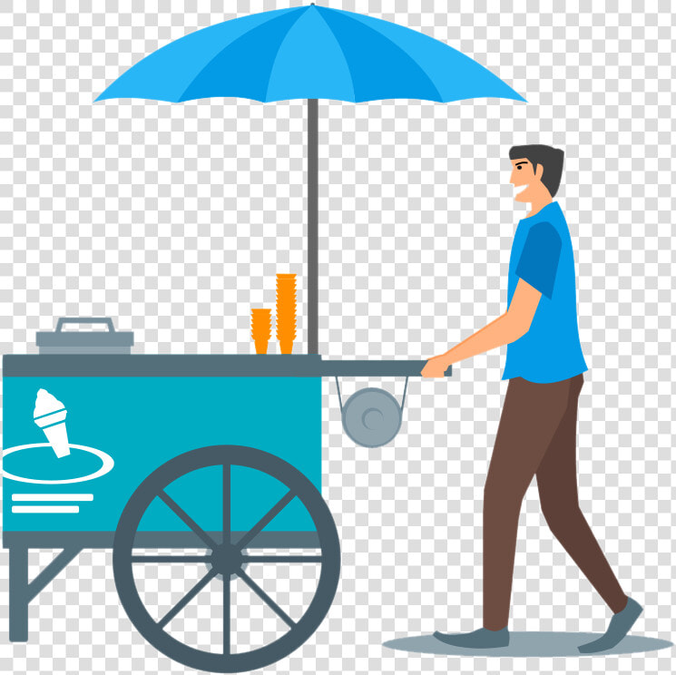 Icecream Clipart Vendor   Ice Cream Vendor Clipart  HD Png DownloadTransparent PNG