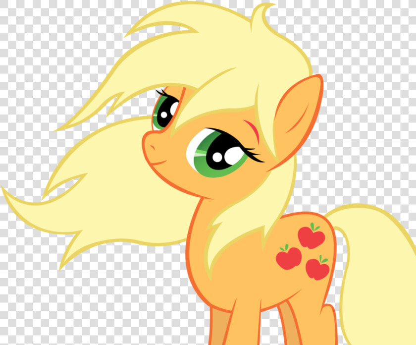 Applejack Mammal Yellow Vertebrate Nose Horse Like  HD Png DownloadTransparent PNG