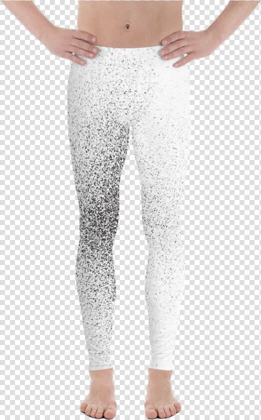 Grunge Texture Black White Spotted Background Halftone   Leggings  HD Png DownloadTransparent PNG