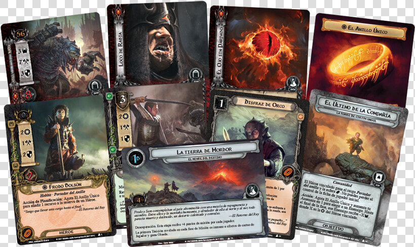 Pc Game   Cartas Señor De Los Anillos Frodo  HD Png DownloadTransparent PNG