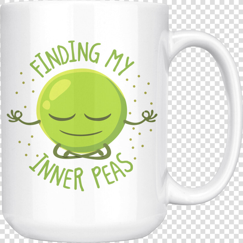 Finding My Inner Peas   Mug  HD Png DownloadTransparent PNG