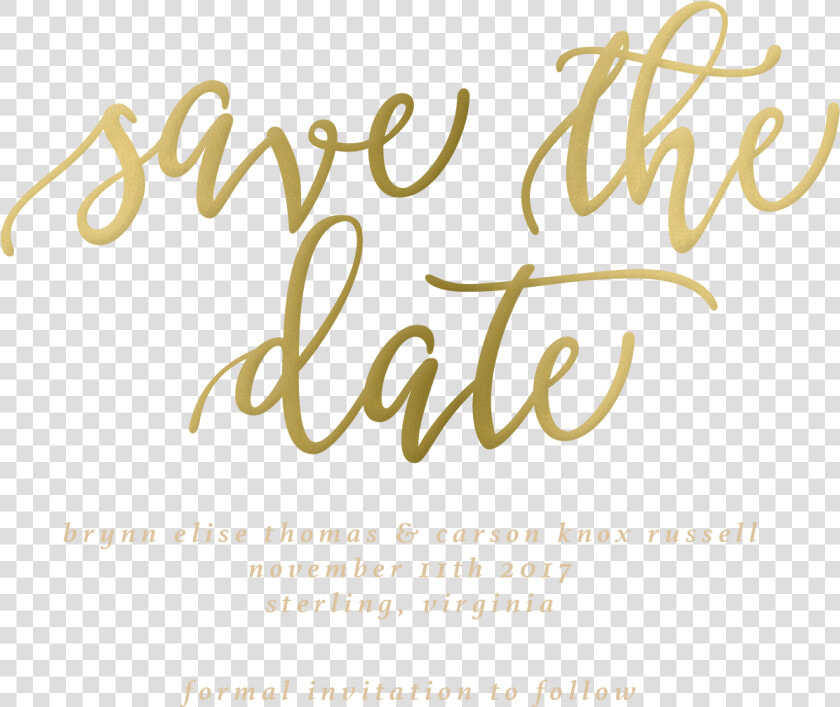 Calligraphy Vector Save The Date   Calligraphy  HD Png DownloadTransparent PNG