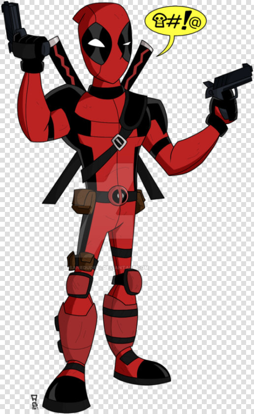 Collection Of Free Deadpool Drawing Weapon Download   Drawing Deadpool  HD Png DownloadTransparent PNG