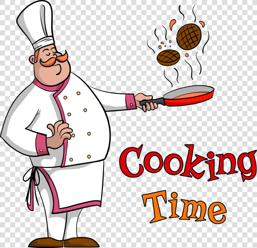 Picture Library Chef Food Pan Time Transprent Png   Cooking Chef Png Clipart  Transparent PngTransparent PNG