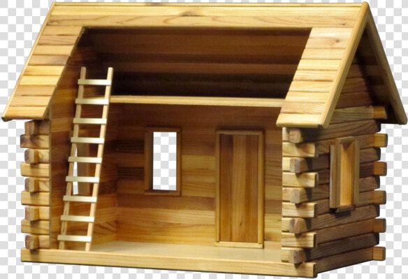 Log Cabin Dollhouse  HD Png DownloadTransparent PNG