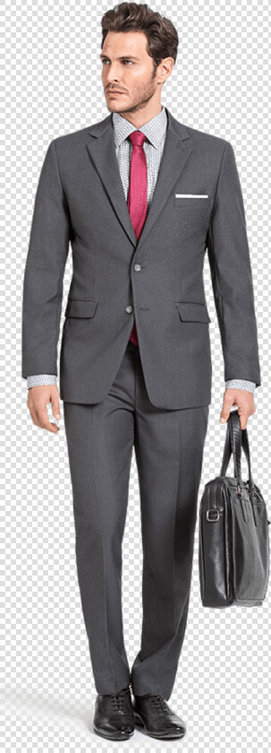 Business Suit Png  traje Gris Hombre Moreno  Hd Png   Coat Pant In Png  Transparent PngTransparent PNG