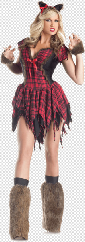 Female Werewolf Halloween Costume  HD Png DownloadTransparent PNG