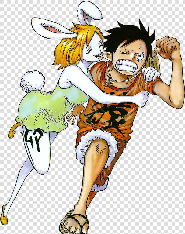 One Piece Carrot X Luffy Clipart   Png Download   One Piece Carrot And Luffy  Transparent PngTransparent PNG