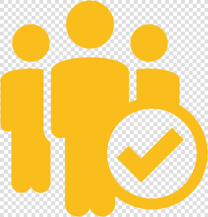 People With Checkmark Icon  HD Png DownloadTransparent PNG