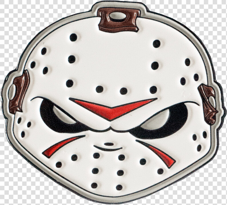 Jason The 13th Pin   Goaltender Mask  HD Png DownloadTransparent PNG