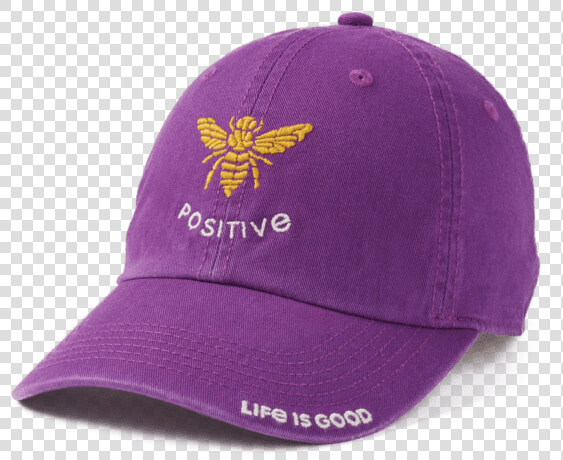 Bee Positive Chill Cap   Baseball Cap  HD Png DownloadTransparent PNG