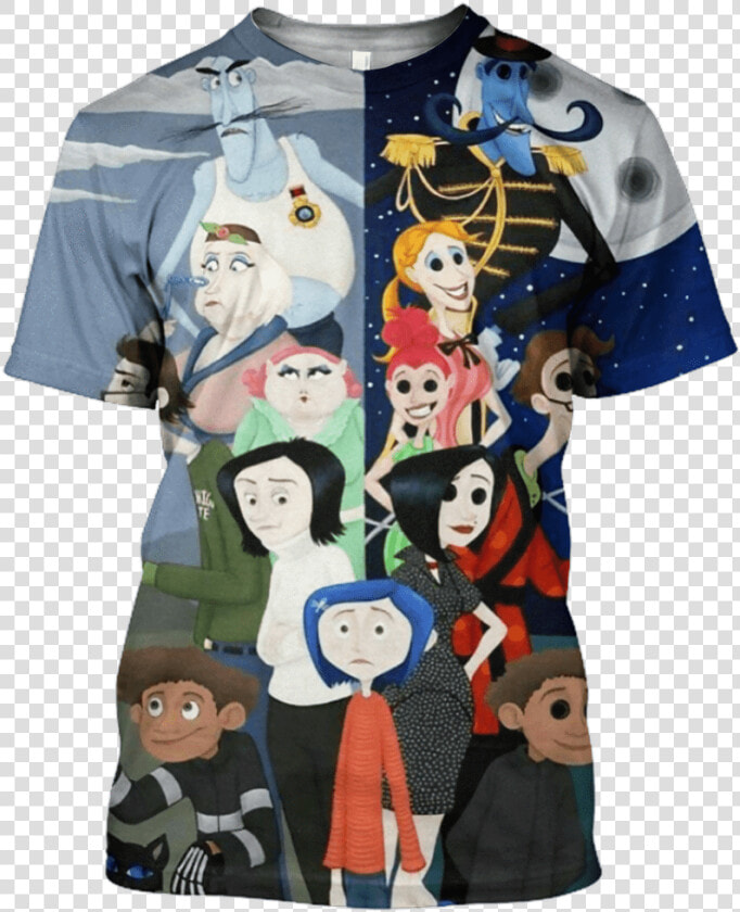 Gearhuman 3d Coraline And The Secret World Hoodies   Coraline Sew Buttons On Her Eyes Fanfiction  HD Png DownloadTransparent PNG