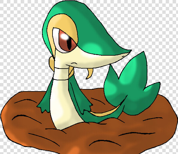 Snivy Sinking Deep In Quicksand   Cartoon  HD Png DownloadTransparent PNG