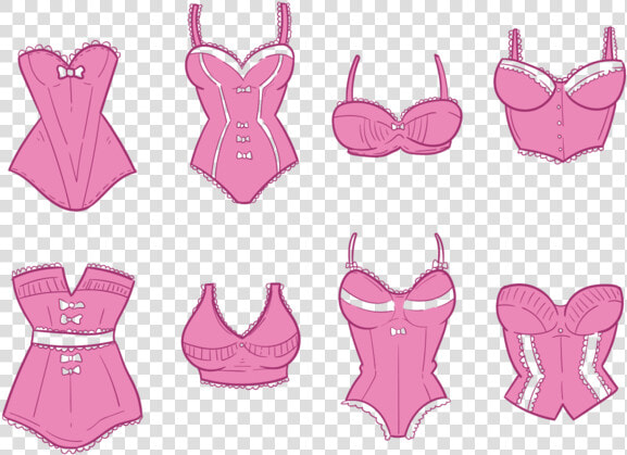 Hand Drawn Bustier Vectors   Drawing Of Panites For Cartoons  HD Png DownloadTransparent PNG