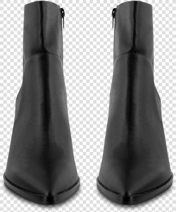 Brazen Black Luxe Front   Ankle Boots From Front  HD Png DownloadTransparent PNG