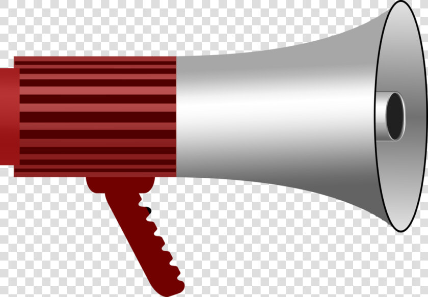 Free Red Megaphone Transparent Image Clipart   Blow Horn Clipart  HD Png DownloadTransparent PNG