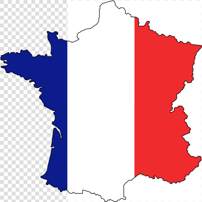 Flag France Map   Related To French Language  HD Png DownloadTransparent PNG