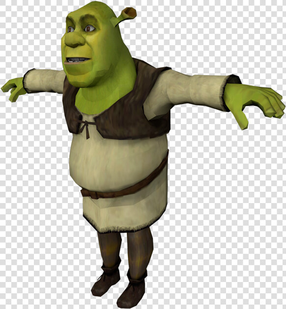 Shrek Face Png Pc Computer Tony Hawk S Underground   Shrek T Pose Png  Transparent PngTransparent PNG