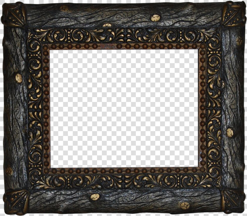 Rustic Wood Frame Png   Wooden Frame Transparent Background  Png DownloadTransparent PNG