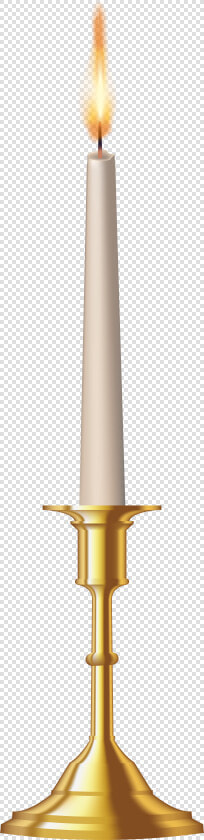 Golden Candlestick Png Clip Art   Candle Stick Png  Transparent PngTransparent PNG