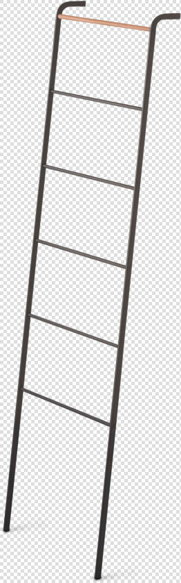 Tower Leaning Ladder Hanger Black   Shelving  HD Png DownloadTransparent PNG