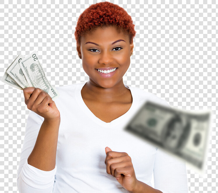 Family Send Money   Holding Up Money Png  Transparent PngTransparent PNG