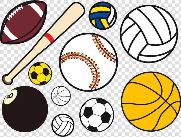 Ball Game Sport Clip Art   Sports Balls Clipart  HD Png DownloadTransparent PNG