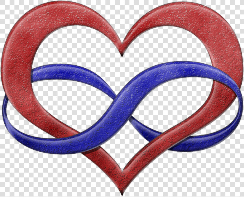 Polyamory Pride Infinity Heart Symbol In Pride Flag   Polyamory Symbol  HD Png DownloadTransparent PNG