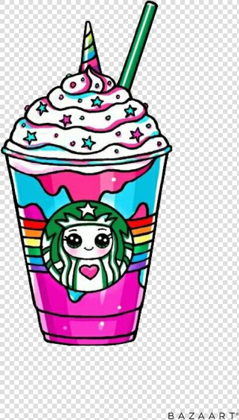 Transparent Unicorn Frappuccino Png  Png DownloadTransparent PNG