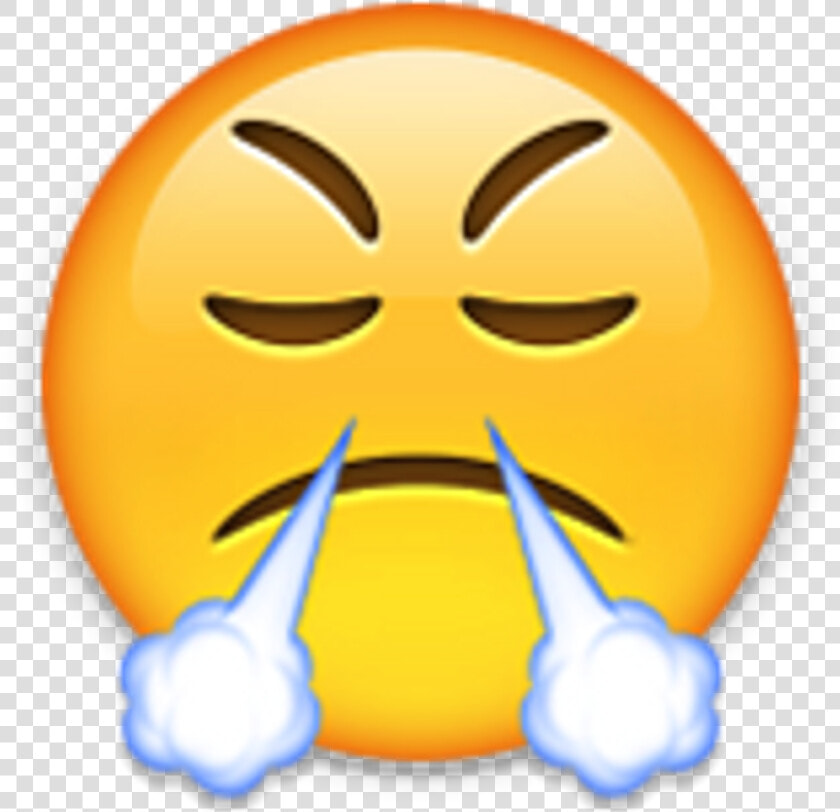 Thumb Image   Blowing Air Out Of Nose Emoji  HD Png DownloadTransparent PNG