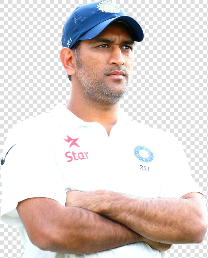 Transparent Virat Kohli Batting Png   Ms Dhoni Test Jersey Number  Png DownloadTransparent PNG