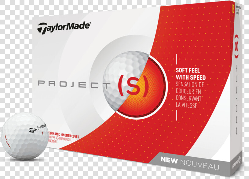 12ball Lid Ball Cf6ad6 Large   Taylormade Project S Golf Balls  HD Png DownloadTransparent PNG