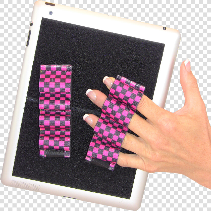 Heavy Duty 4 loop Grips For Ipad Or Large Tablet   Tablet Computer  HD Png DownloadTransparent PNG