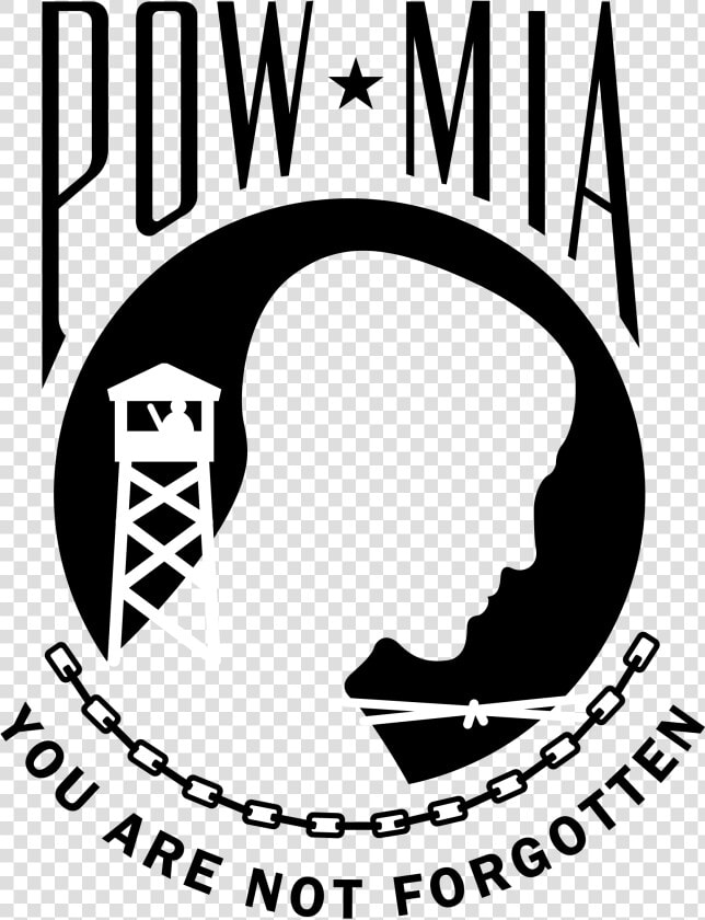 Pow Mia Logo Png Transparent   Pow Mia You Are Not Forgotten Logo  Png DownloadTransparent PNG